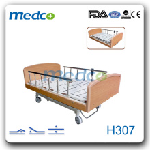 H307 uso para camas de hospital para venda cama de cuidados domiciliários cama de cuidados de três funções